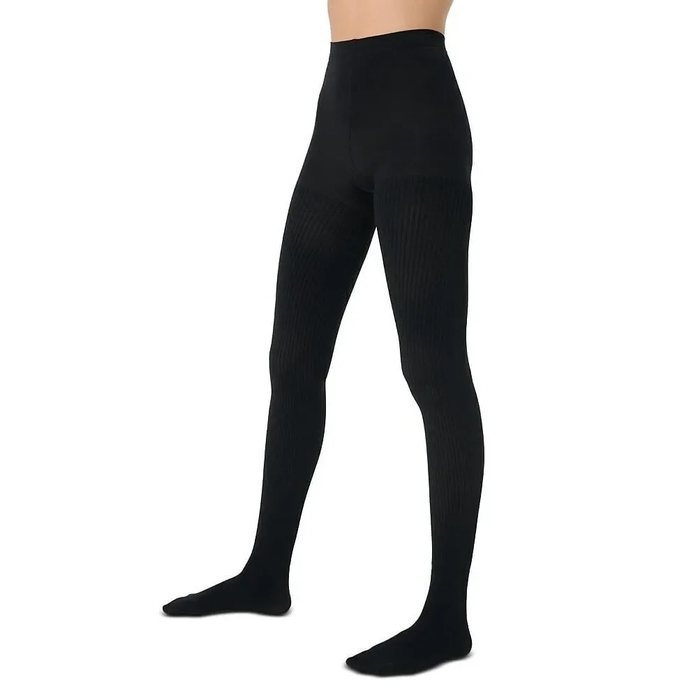 Spanx Ribbed Short Tights Size B